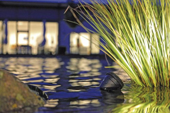 LunAqua 3 LED Set 3 warm weiß Oase Strahler für Wasserspiele, Zierbrunnen und Quellsteine