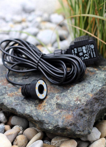 Aufpreis 3er SET 6er LED Ring warm weiß - NUR MIT EINEM UNSERER BRUNNEN VERKÄUFLICH
