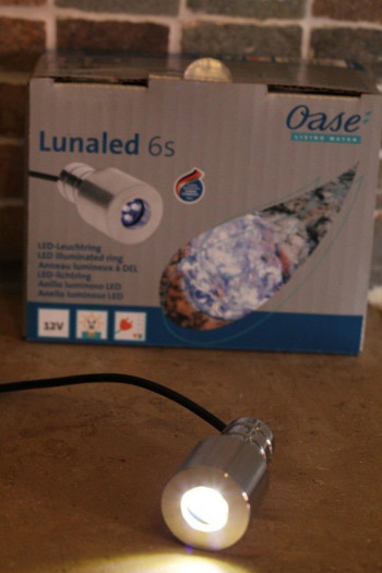 3er Set LunaLed 6s Oase LED Ø30mm Beleuchtung für Quellsteine Wasserspiele