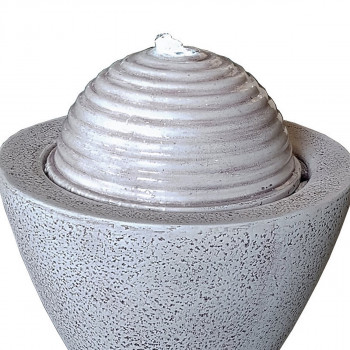 NUR IM LADEN ERHÄLTLICH! Zimmerbrunnen Saturn 40 weiß Luftbefeuchter modern