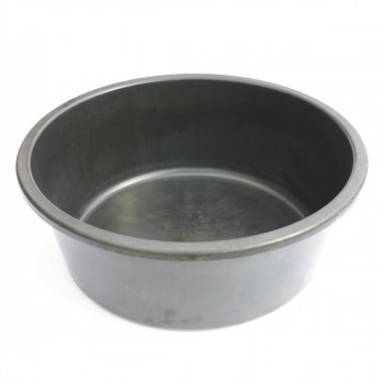 Fiberglas GFK Becken mit Deckel Ø 90 cm inkl. Stütze für Quellsteine Wasserspiele