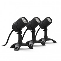 LunAqua Connect S Set 3 Oase LED Spot Strahler für Wasserspiele und Quellsteine LunAqua Connect S Set 3 Oase LED Spot Strahler für Wasserspiele und Quellsteine