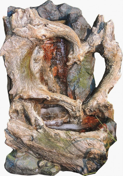 Wasserspiel Zhongchi 45cm Polystone Wasserfall Gartenbrunnen Springbrunnen