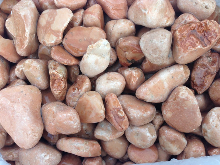 Ziersteine/Zierkies "Grundpreis 1,49 €/kg" Rosso Verona Ciottoli 15/25 im 10 Kg Sack