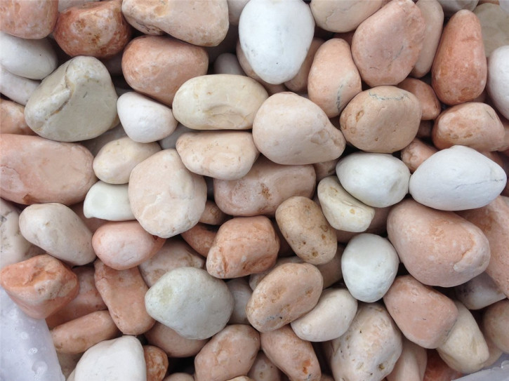 Ziersteine/Zierkies "Grundpreis 1,49 €/kg" Rosa Corallo Ciottoli 15/25 im 10 Kg Sack
