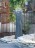 NUR ABHOLUNG! Wasserspiel SET Quellstein Säule Swirl 100cm Gartenbrunnen mit dreh. Glaskugel