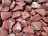 Ziersteine/Zierkies "Grundpreis 1,99 €/kg" Bordeaux Pebbles, getrommelt 2-4cm im 10 kg Sack