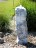 Wasserspiel SET Quellstein Monolith 104cm Marmor Gartenbrunnen inkl. Pumpe