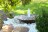 Cortenstahl Wasserschale 80 mit Fontäne Edelrost Gartenbrunnen Komplettset