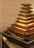 AUSSTELLUNGSSTÜCK - NUR ABHOLUNG! Zimmerbrunnen Pyramide 40 Feng Shui Schieferbrunnen inkl. Beleuchtung