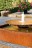 Cortenstahl Wasserschale Ø120cm mit Fontäne Edelrost Springbrunnen Gartenbrunnen Komplettset