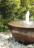 Cortenstahl Wasserschale Bowl 80 mit Fontäne Edelrost Gartenbrunnen Springbrunnen Komplettset