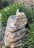 Quellstein Onyx Marmor 74cm Gartenbrunnen Springbrunnen Komplettset