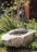 VERKAUFT! Wassertrog Granit L100 cm mit Bronze Wasserauslauf Naturstein Gartenbrunnen Set