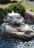 Quellstein Bachlauf Onyx Marmor L110cm mit Quellschalen Gartenbrunnen Springbrunnen