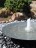 Wasserschale 120 mit Fontäne anthrazit grau Edelrost Springbrunnen Komplettset