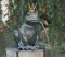 Froschkönig Ratomir 17cm Gartenfigur als Wasserspiel Bronze Wasserspeier Rottenecker